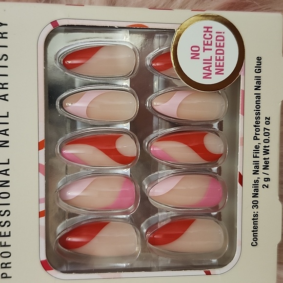 Brand New SALON PERFECT MODERN ART FALSE NAILS-2CT - Picture 4 of 4